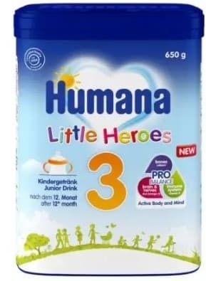 Mleko Humana junior 3 MP 650g-slika