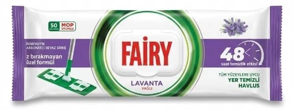 Maramice za čišćenje FAIRY lavanda 50kom-slika