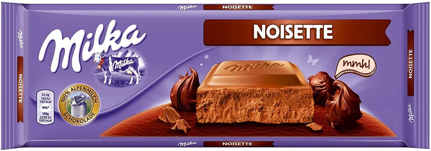 Čokolada MILKA Noisette 270g-slika