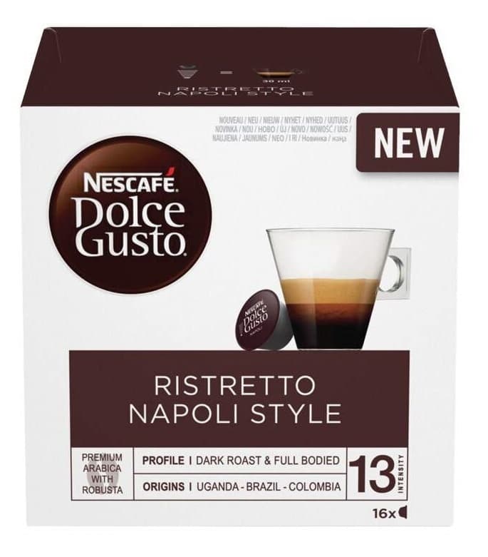 Instant kafa NESCAFE Dolce Gusto Napoli 128g-slika