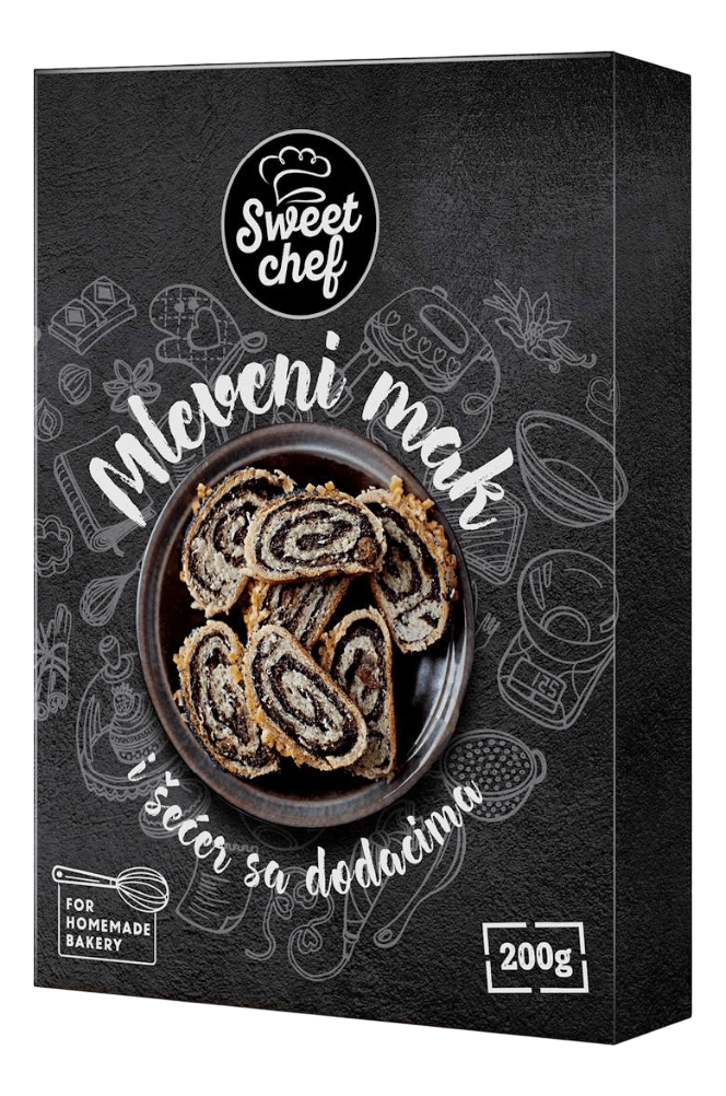 Mak SWEET CHEF mleveni 200g-slika