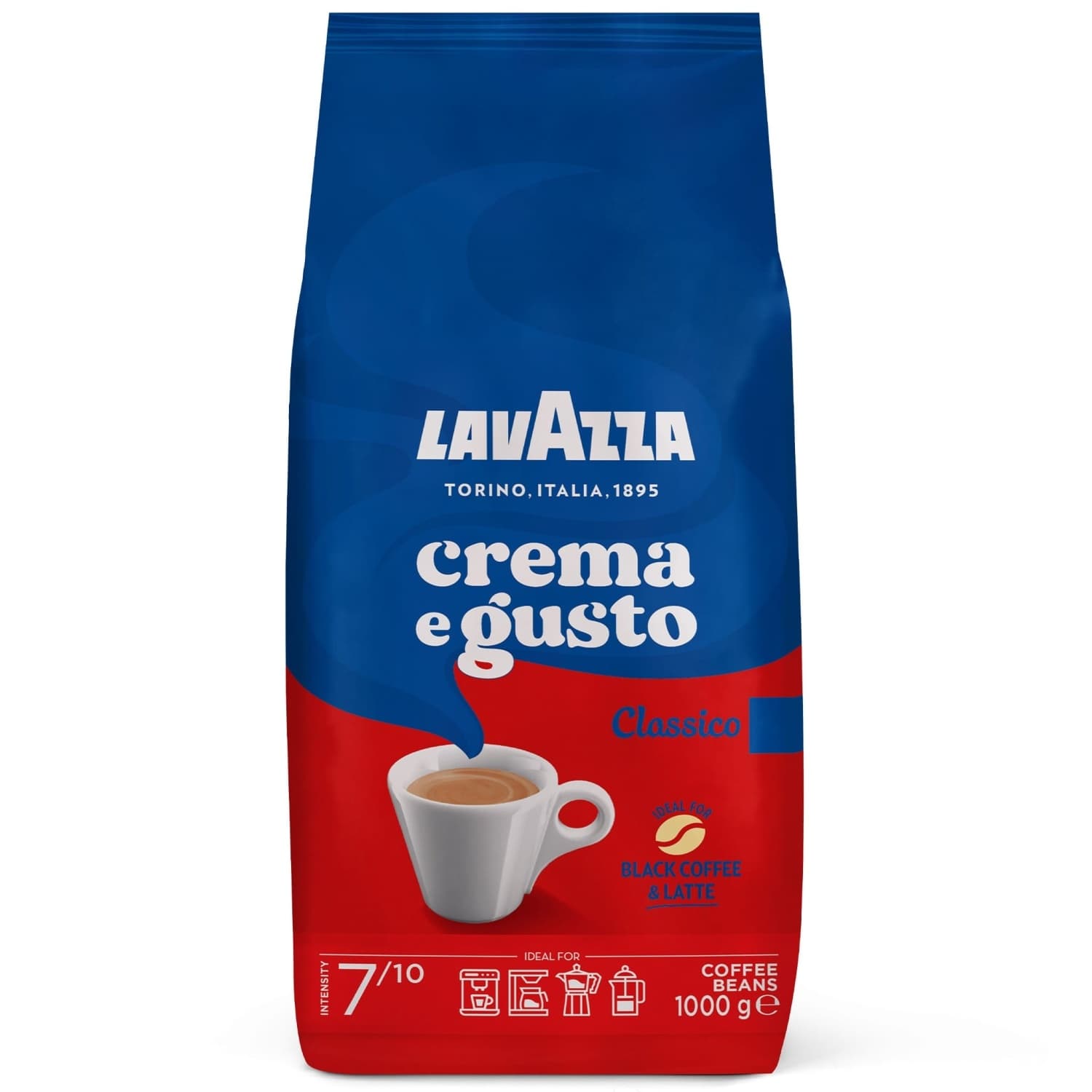 KAFA U ZRNU ESPRESSO CREMA E GUSTO CLASICO 1KG LAVAZZA-slika