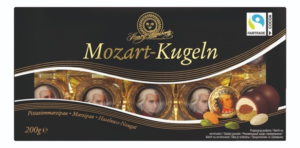 Bombonjera LAMBERTZ Mozzart kugle 200g-slika