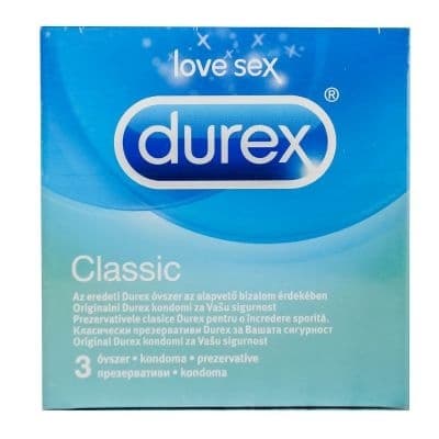 Durex prezervativ classic 3/1-slika