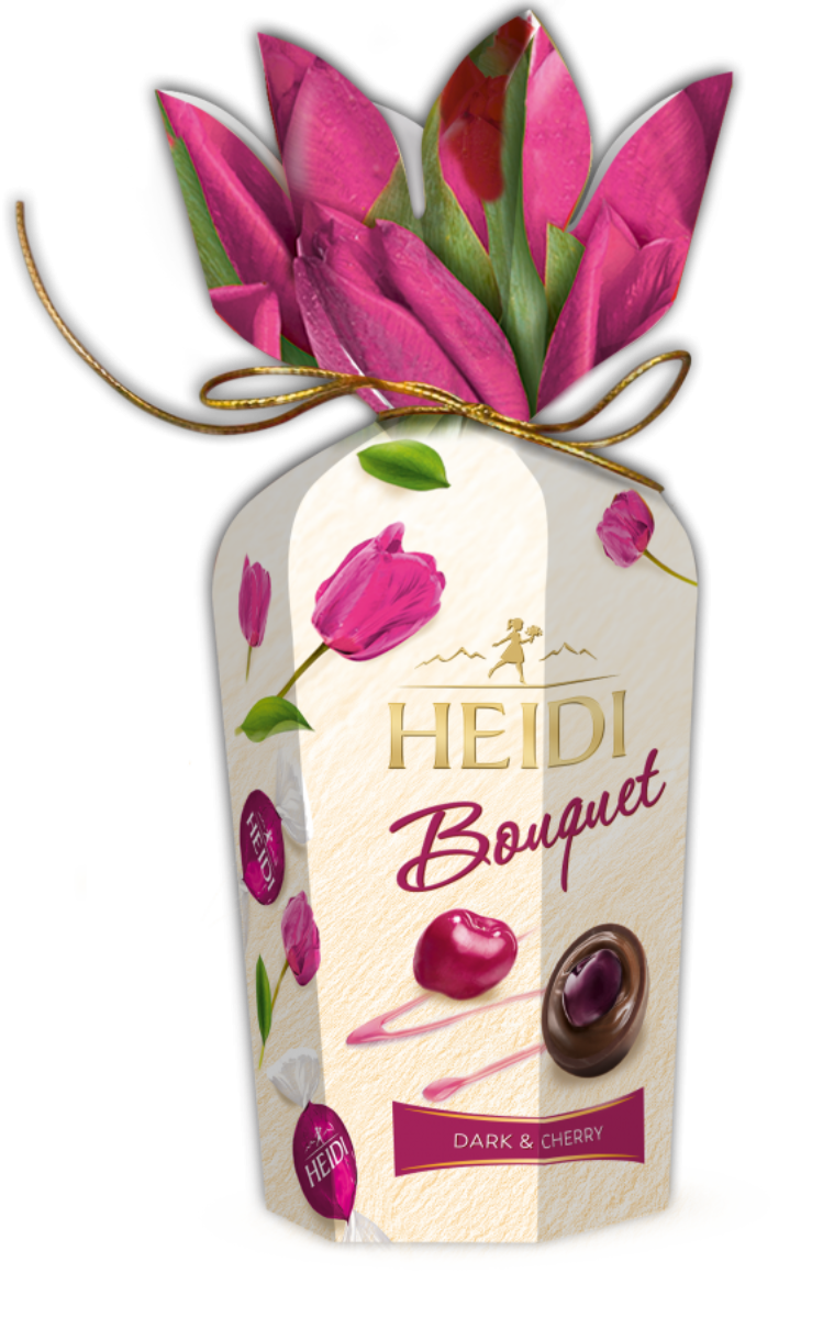 Bombonjera Flower Cherry Heidi 120g-slika