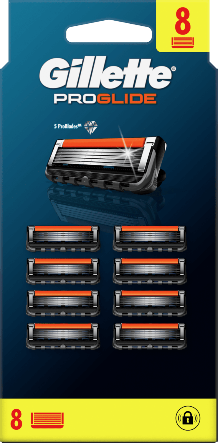 Dopuna za brijač GILLETTE Proglide 8kom-slika