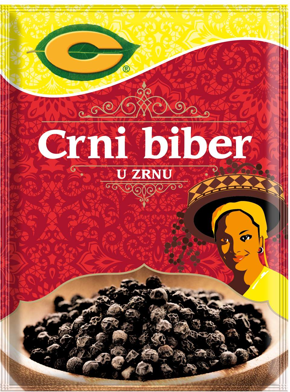 C crni biber zrno 10g-slika