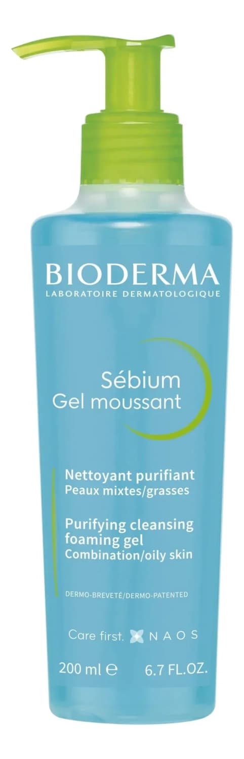 BIODERMA Sebium gel moussant za čišćenje lica 200ml-slika