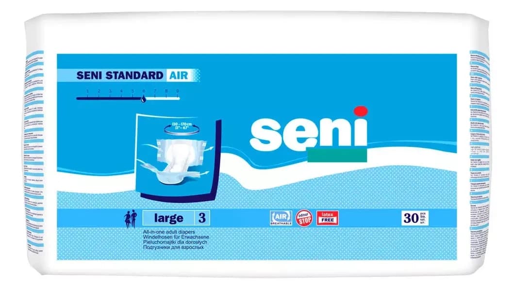 PELENE ZA ODRASLE SENI STANDARD PLUS AIR LARGE 30-slika
