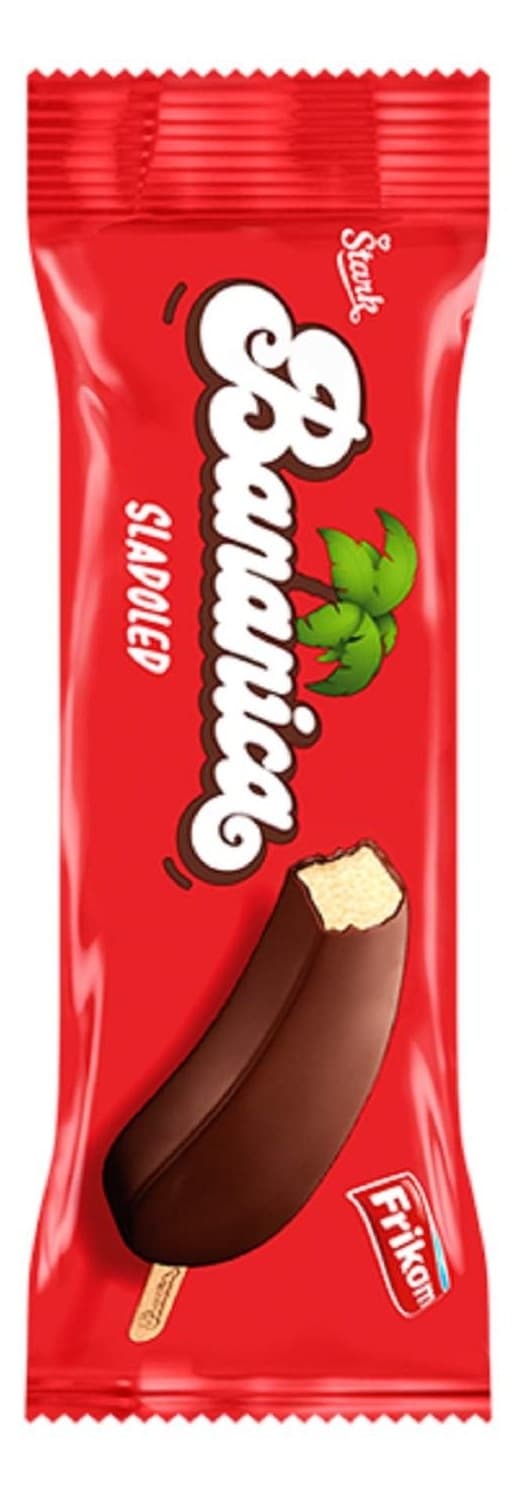 FRIKOM sladoled Bananica štapić 85ml-slika