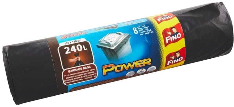 FINO kese za smeće power 240l 8kom-slika