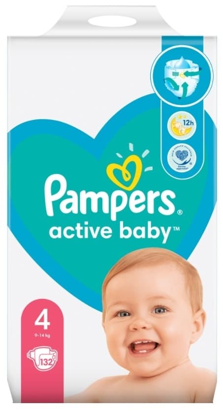 PAMPERS pelene MB 4 132kom-slika