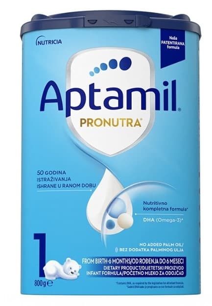 Zamensko mleko APTAMIL EZP 1 800g-slika