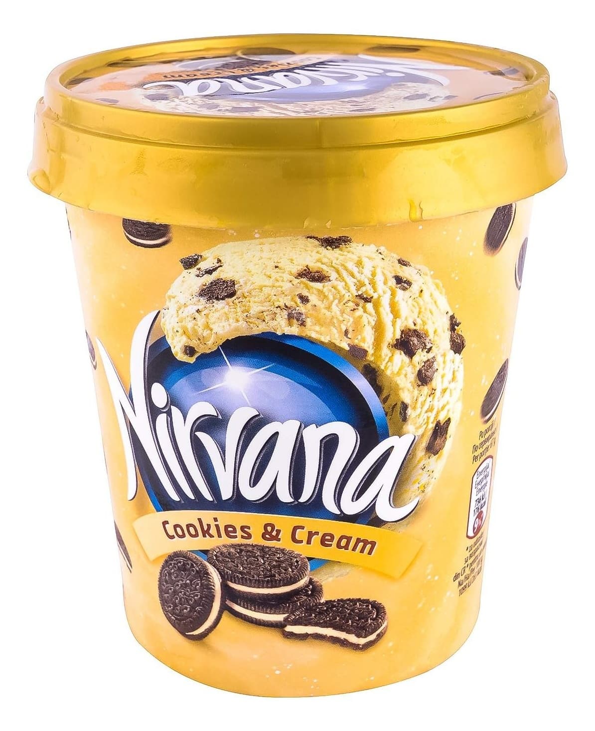 Sladoled NIRVANA cookies & cream čaša 470ml-slika