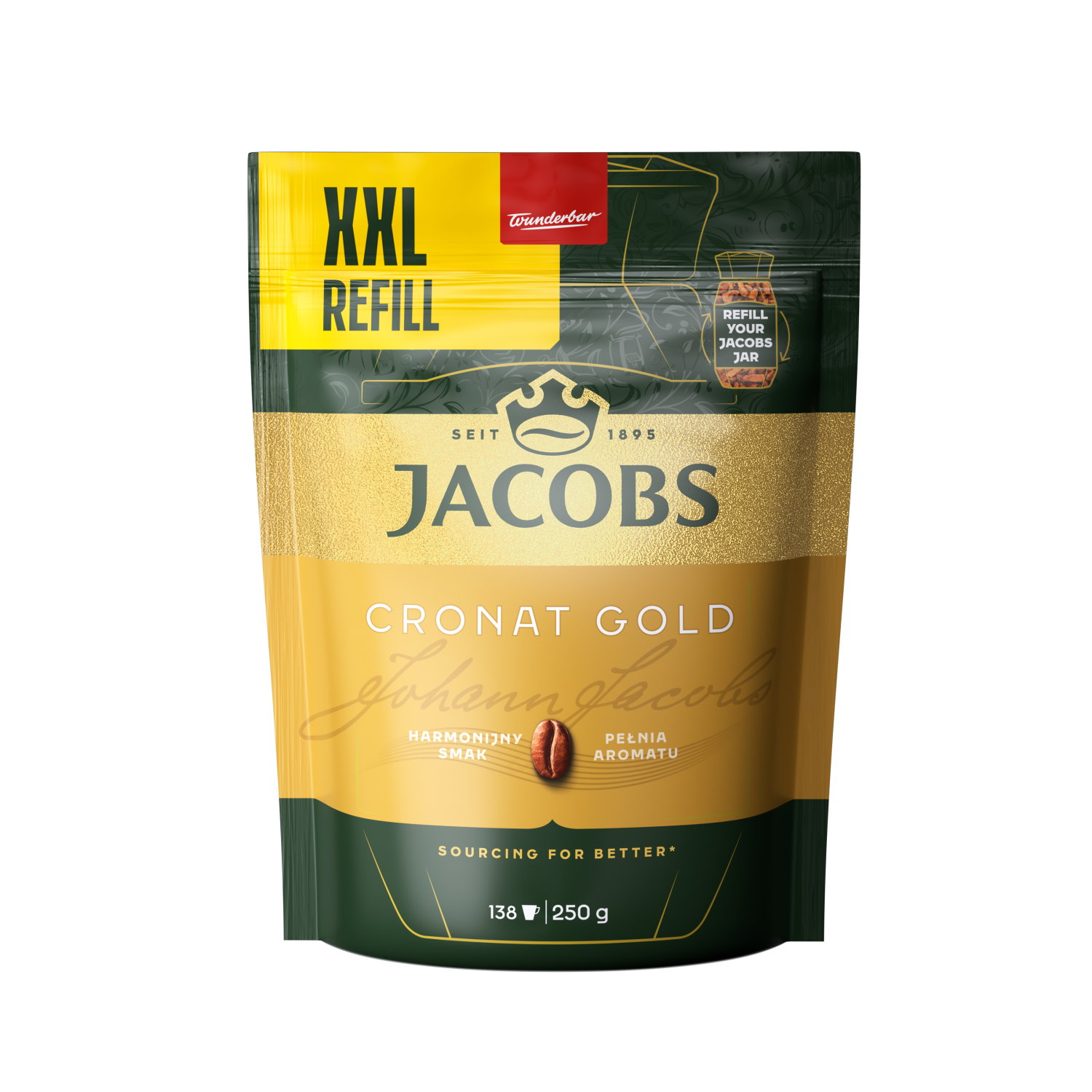 KAFA CRONAT GOLD 250G DOYPAK JACOBS-slika