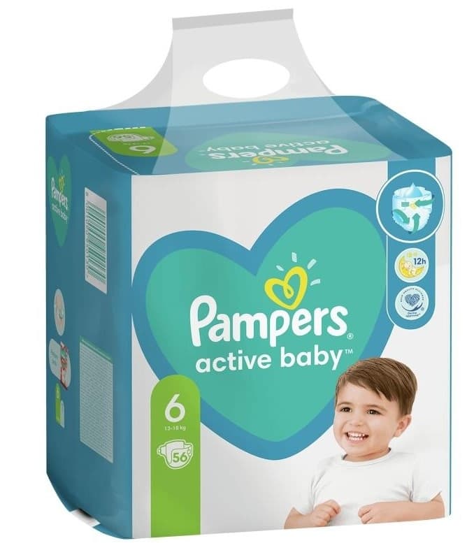 PAMPERS pelene GP 6 56kom-slika