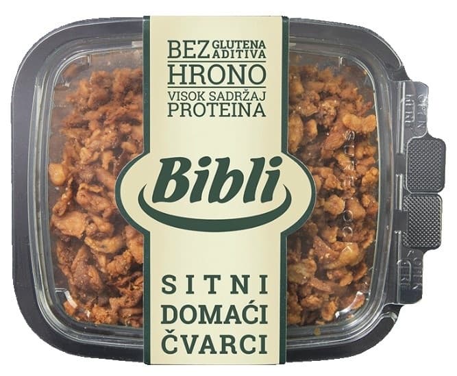 BIBLI sitni domaći čvarci 200g-slika