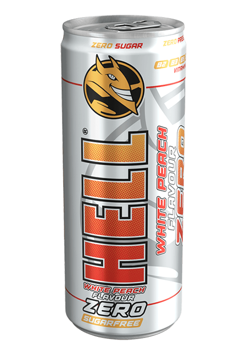 HELL zero white peach 250ml-slika