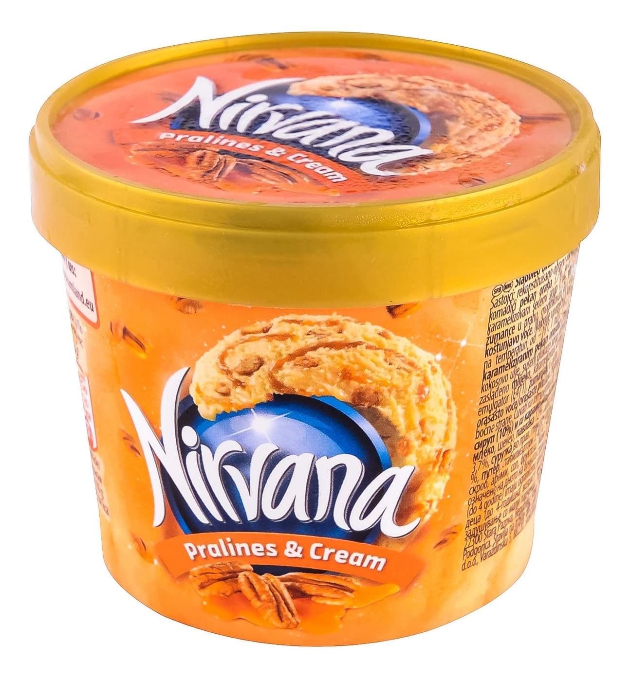 Sladoled NIRVANA Pralines & Cream 360g-slika