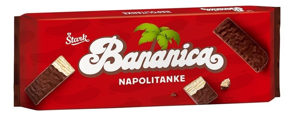 Napolitanka ŠTARK čoko banana 180g-slika