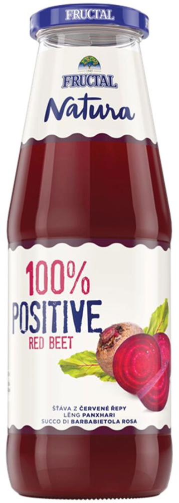 Sok FRUCTAL Natura cvekla 100% 700ml-slika
