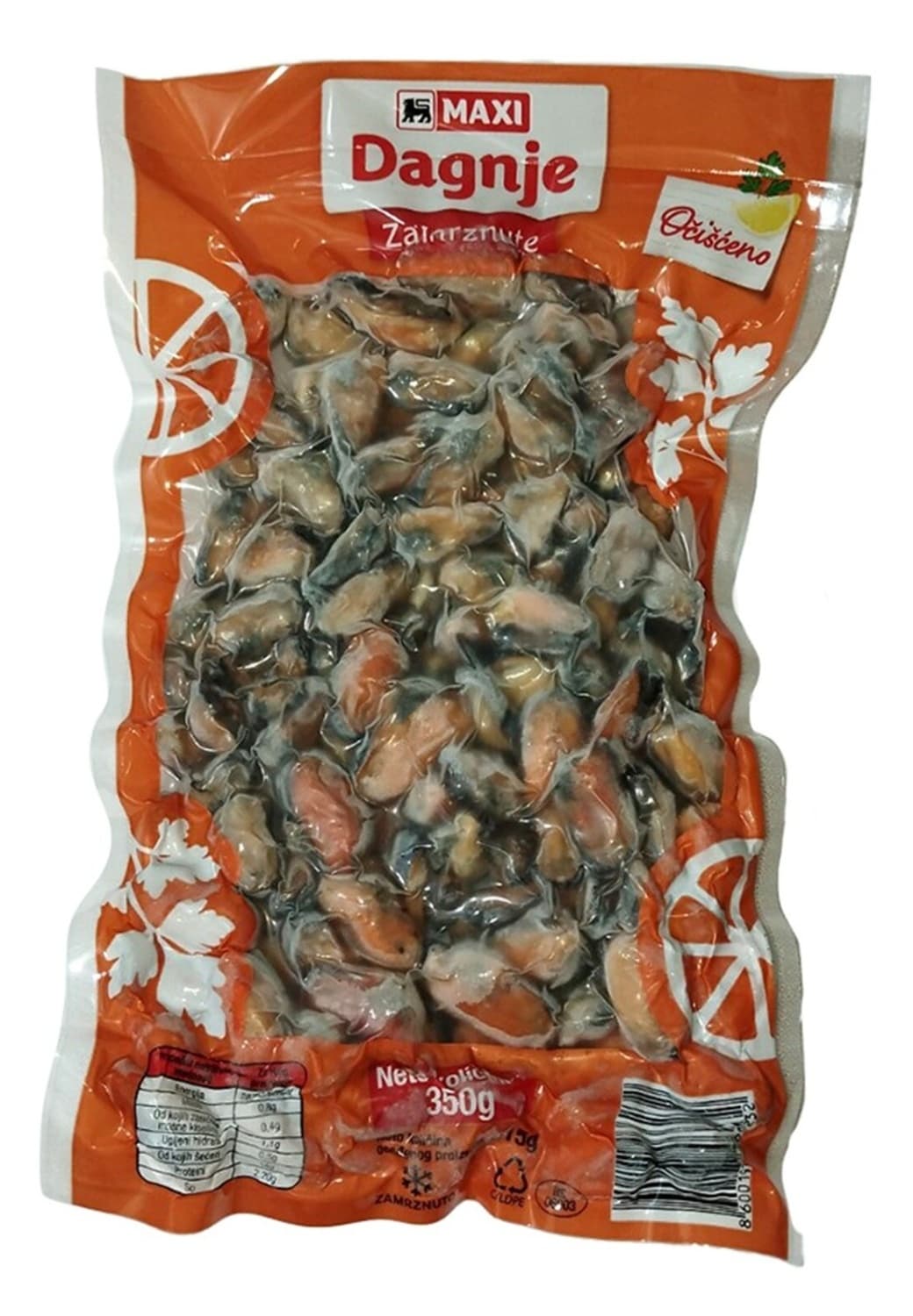 Dagnje Maxi 350g-slika