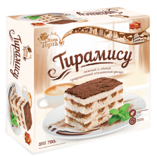 DEN TORTA Tiramisu trajni kolač 700g-slika