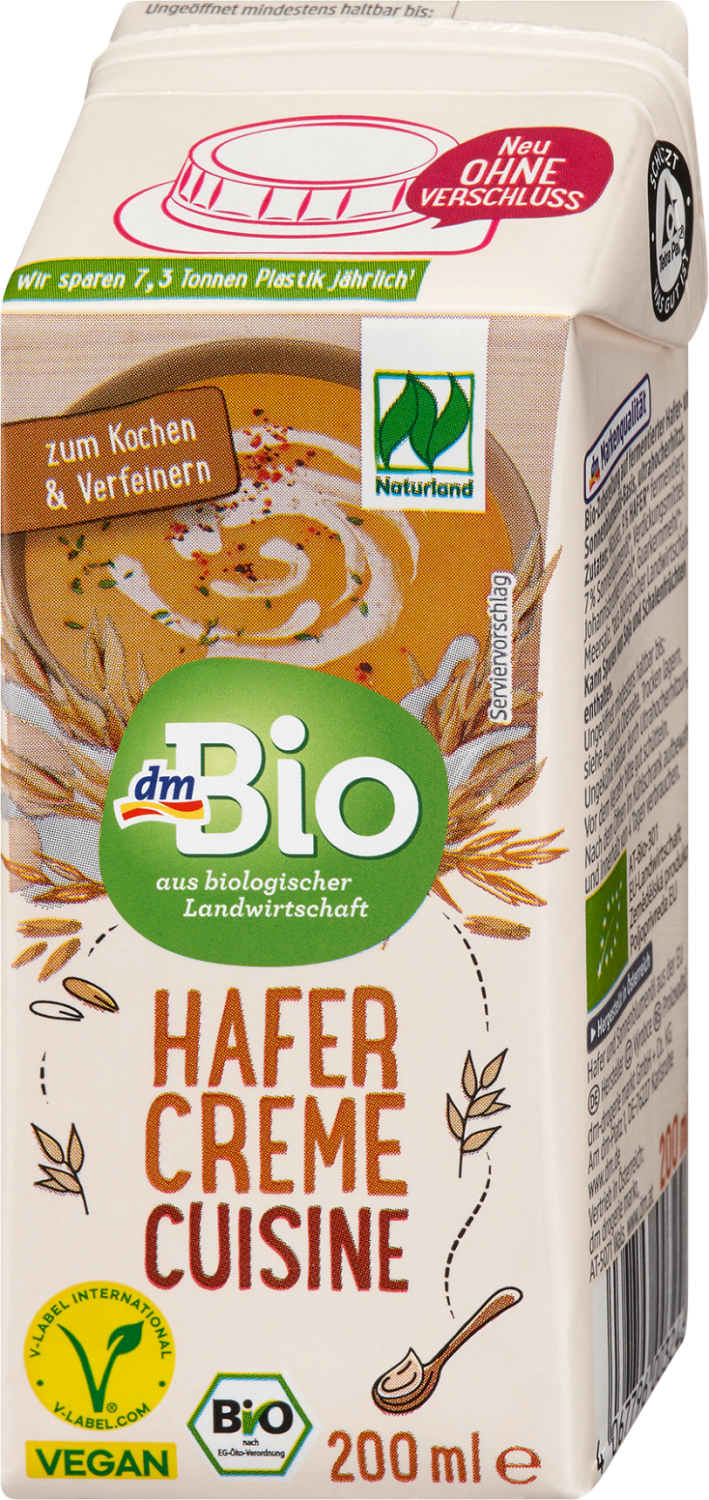 Krem za kuvanje DM BIO na bazi ovsa organski 200ml-slika