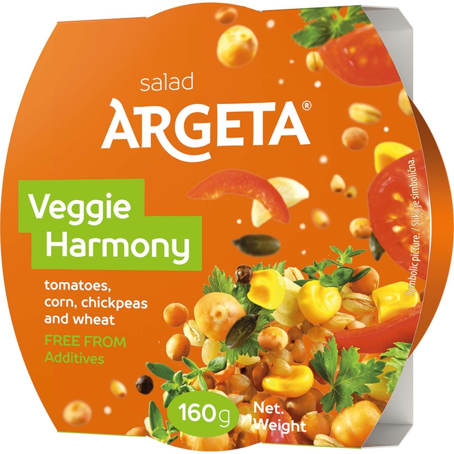 SALATA ARGETA VEGGIE 160G-slika