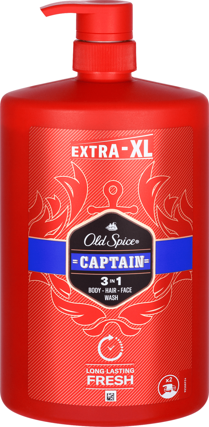 Gel za tusiranje Captain Old Spice 1l-slika