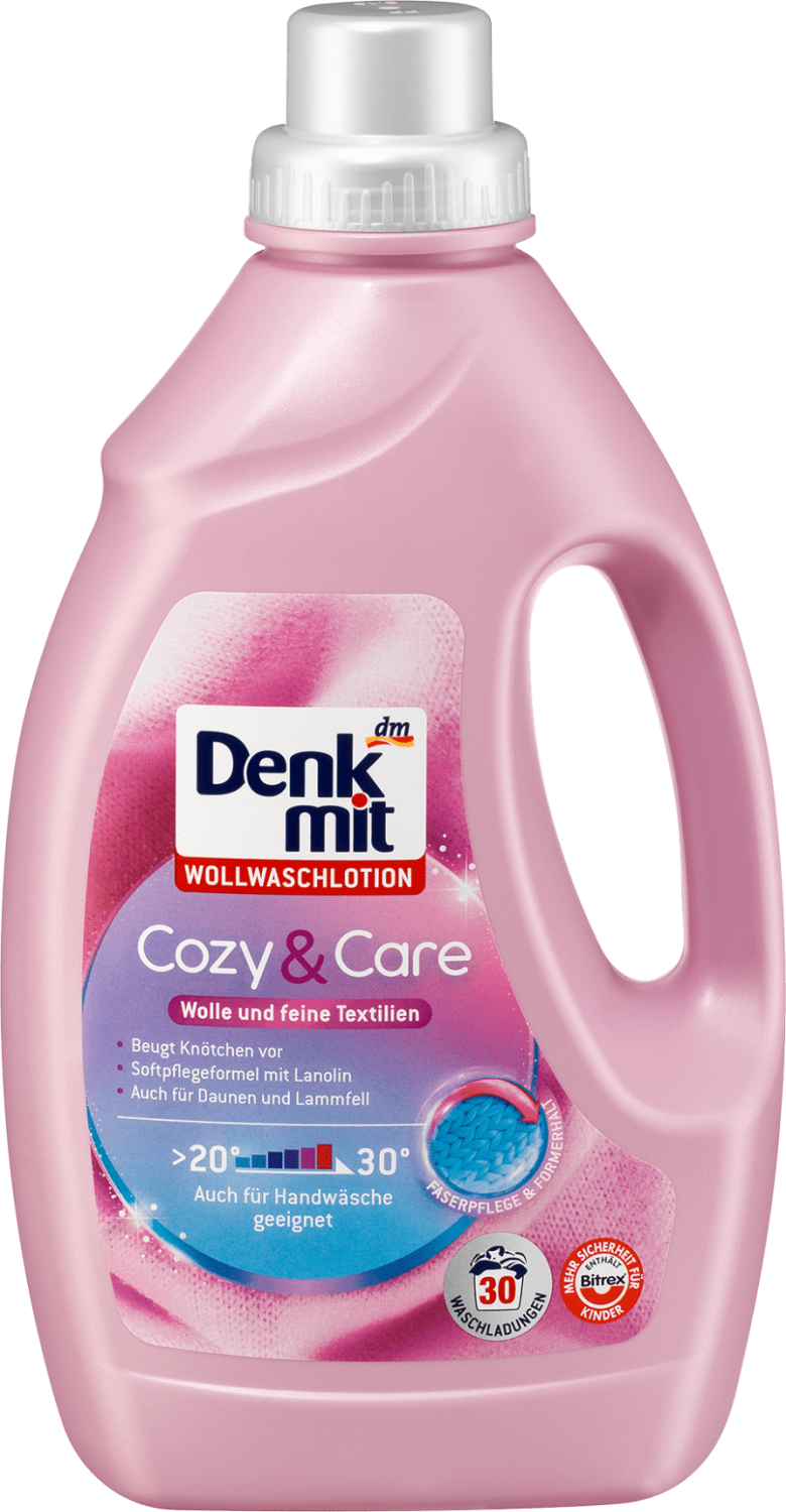 DENKMIT Cozy&care tečni deterdžent za vunu 30 pranja-slika