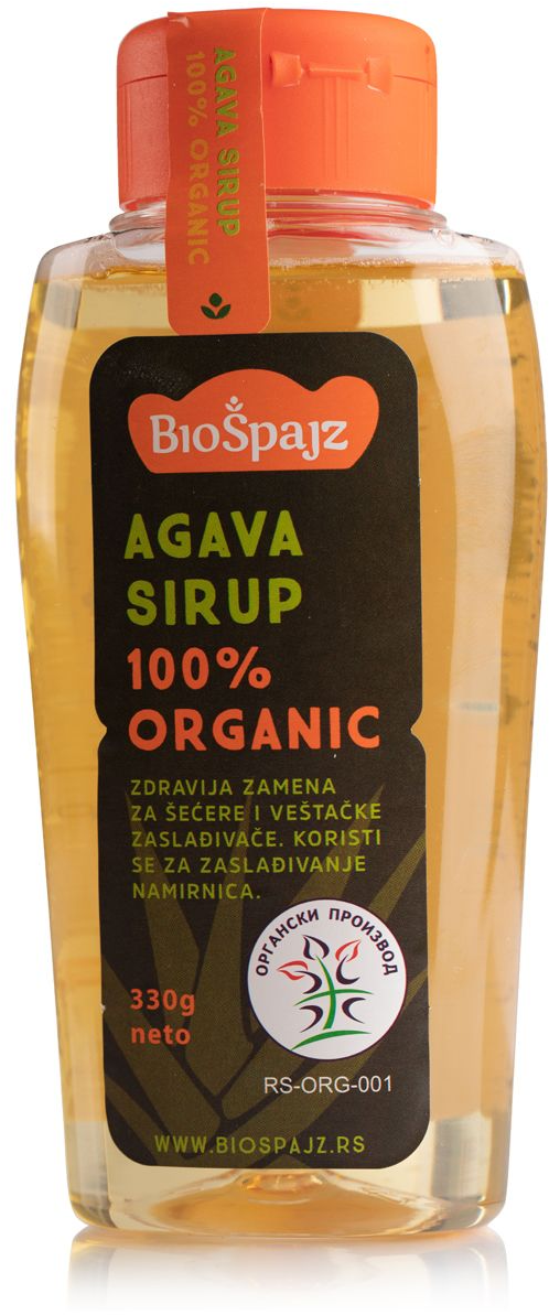 BIO ŠPAJZ sirup od agave 100% organic 330g-slika