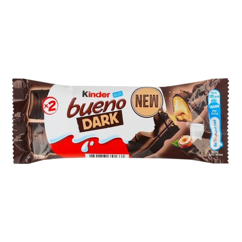 Čokoladica KINDER Bueno dark 43g-slika