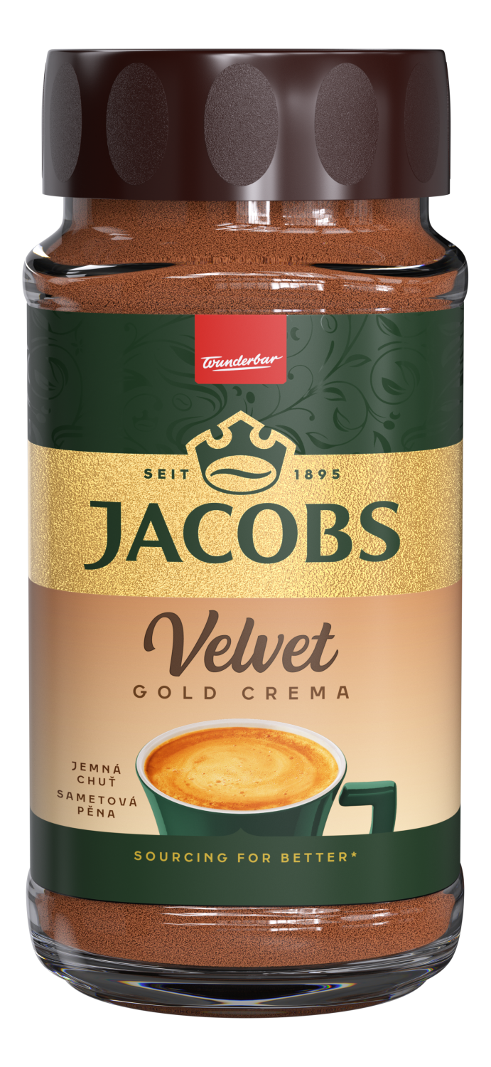 kafa instant Jacobs Velvet Gold Crema 180g nelt-slika