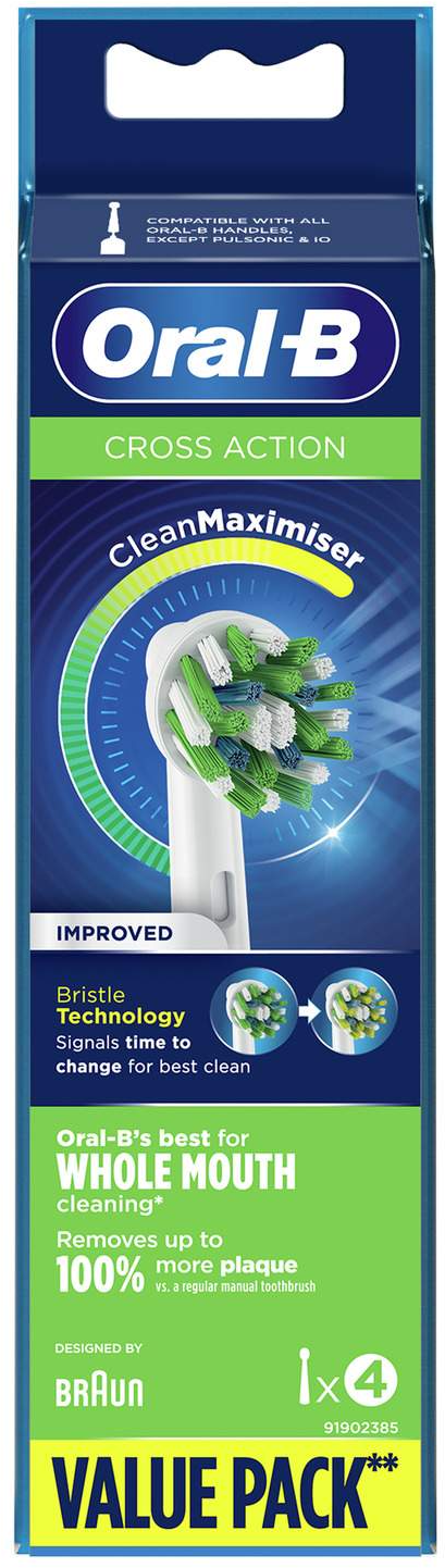 ORAL B Cross action nastavci za električnu četkicu 4kom-slika
