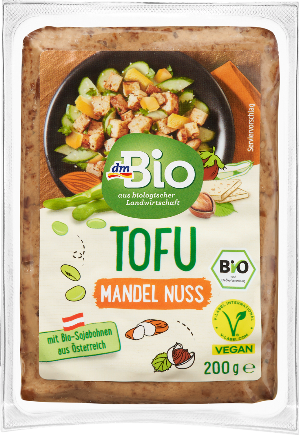DM BIO tofu sir badem i lešnik 200g-slika
