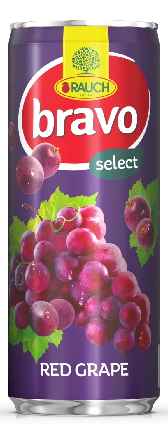 Voćni sok RAUCH Bravo grožđe 250ml-slika