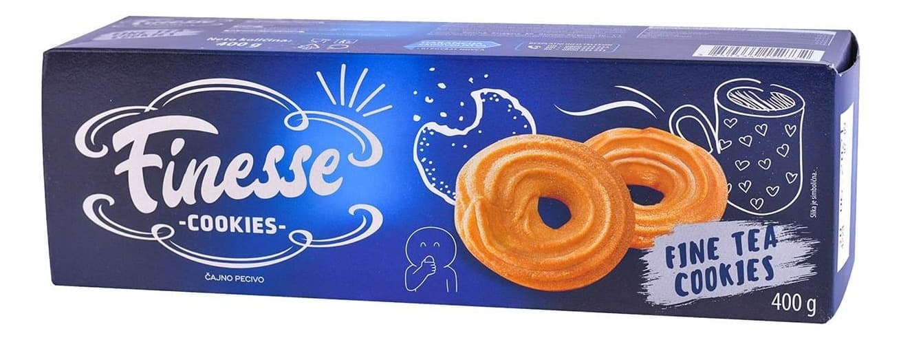 ČAJNO PECIVO ZL KOLUT 400G FINESSE-slika