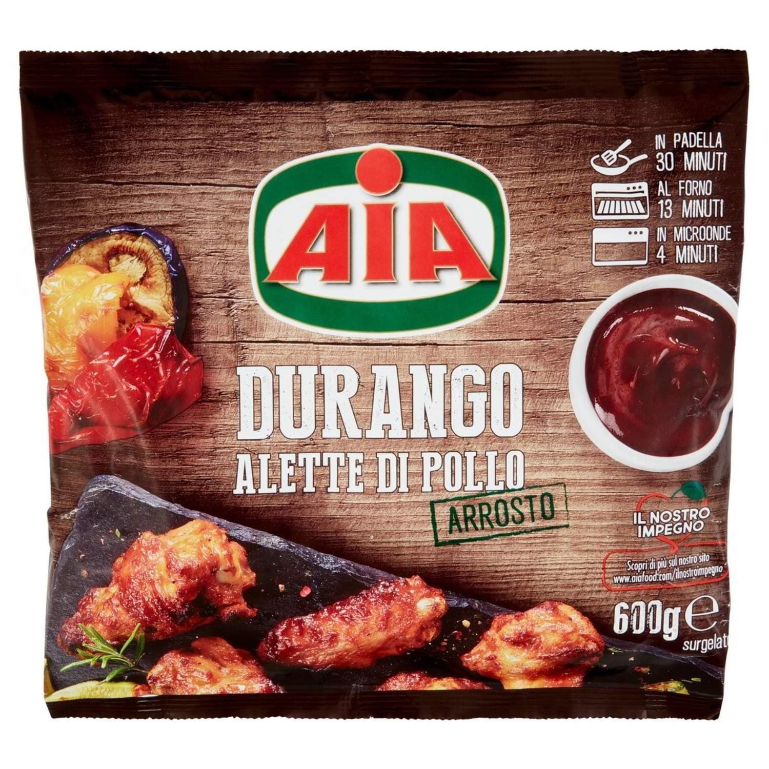 PILEĆA KRILCA ZAMRZNUTA MARINIRANA 600GR AIA DURANGO-slika
