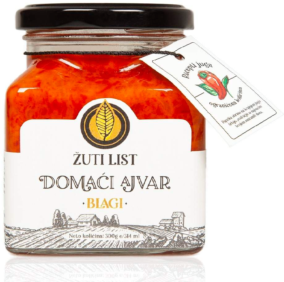 Domaci ajvar blagi Zuti list 300g-slika