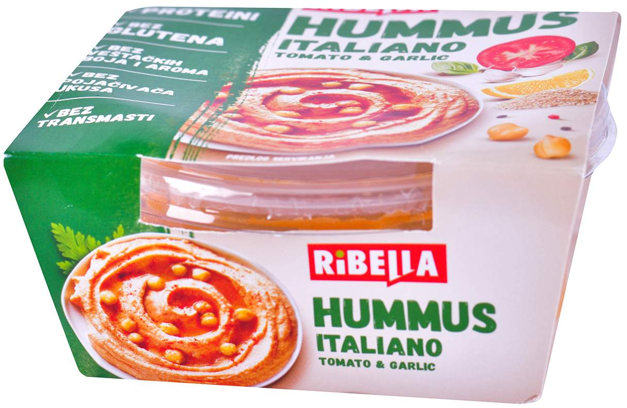 HUMMUS RIBELLA 200G ITALIANO (12)-slika