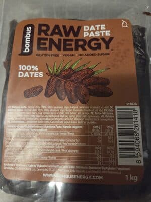 PASTA OD URME RAW ENERGY 1KG BOMBUS-slika