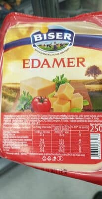 Edamer 45%mm Biser 250g-slika