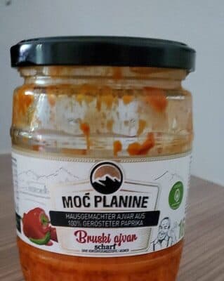 Ajvar domaci ljuti Moc planine 580g-slika