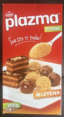 Keks Plazma mlevena posna 300g-slika