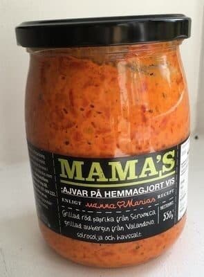 Ajvar domaci blagi Mama's 550g-slika