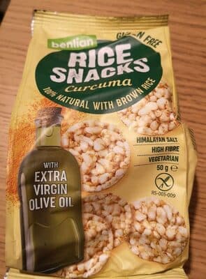 Pirin.galete kurkuma Benlian Food 50g-slika