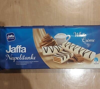 NAPOLITANKA WHITE CREME 168G JAFFA-slika