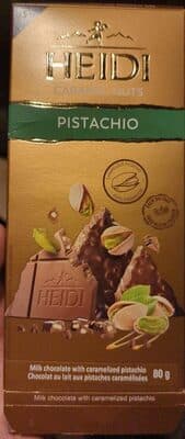 ČOKOLADA MLE PISTAĆ PUNJE 80G HEIDI-slika
