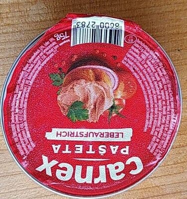 Jetrena pasteta Carnex folija 75g-slika